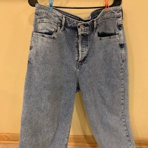 Hollister Button Up Mom Jeans